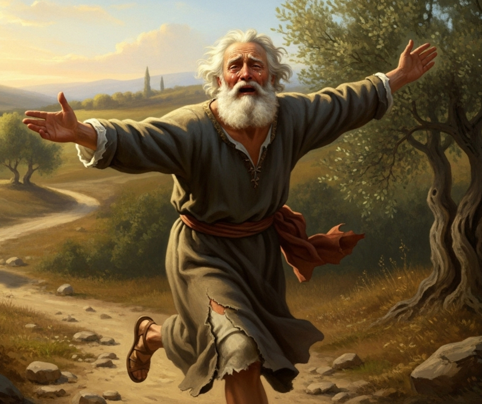 Picture of a Bible times old man
