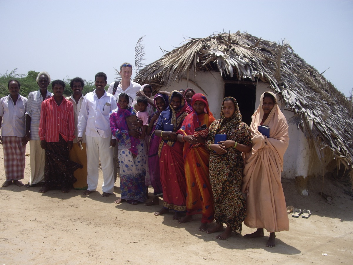 Picture of people in India
