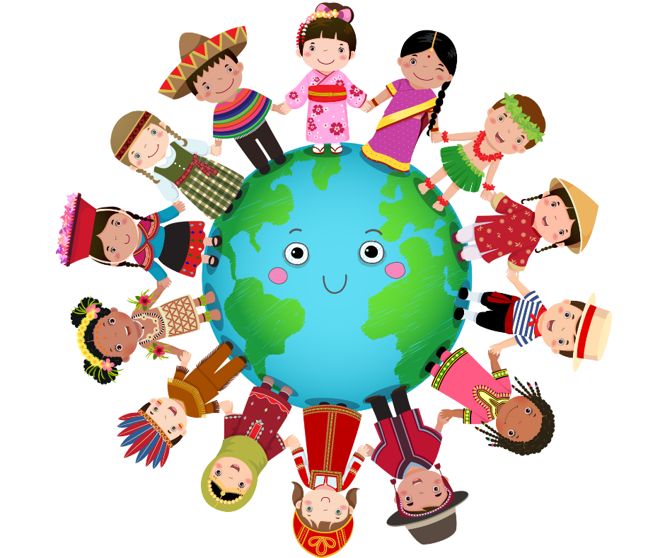 Picture of dolls from different nations
