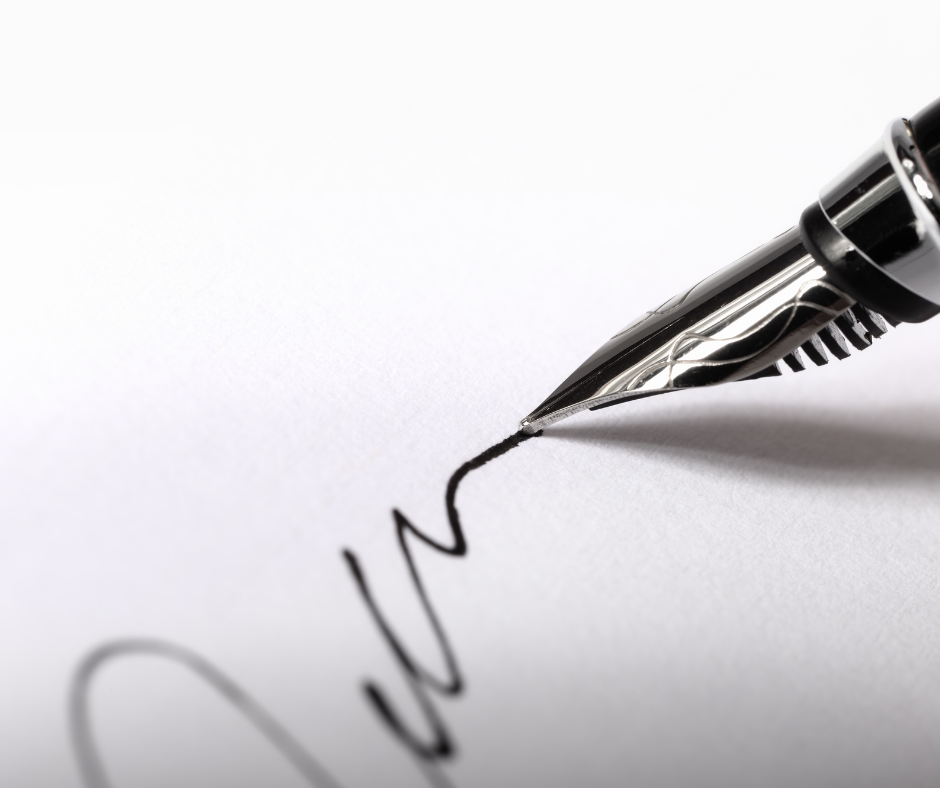 Picture of a quill pen